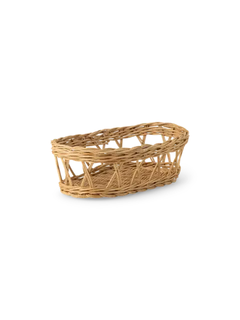 Oval brødkurv i pil